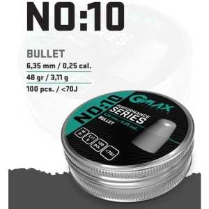 GMAX 6,35mm Bullet 48gr. No : 10 PCP Saçma