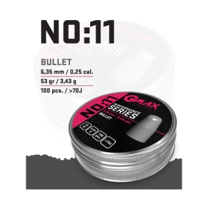 GMAX 6,35mm Bullet 53gr. No : 11 PCP Saçma