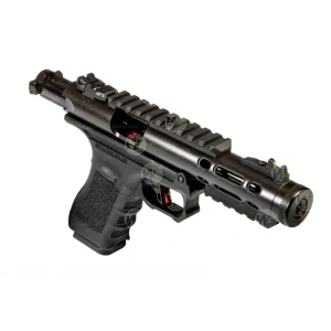 We Galaxy BK Glock/Ruger Hybrid GBB Airsoft Tabanca Siyah