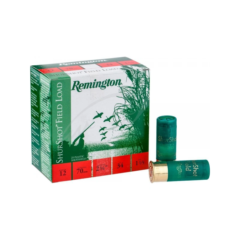 Remington Shur Shot Field Load 12 Cal 34 Gr Av Fişeği - 8